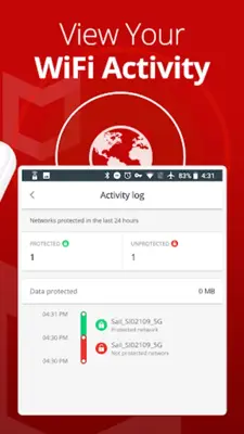 Safe Connect VPN Secure Wi-Fi android App screenshot 0