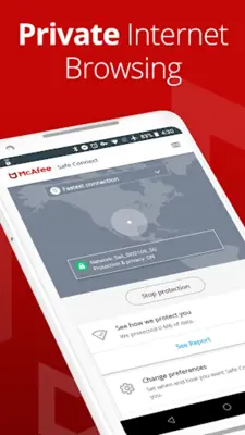 Safe Connect VPN Secure Wi-Fi android App screenshot 3